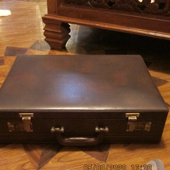France Other - Brown Leather Briefcase